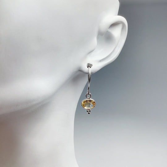 Citrine Dangle Earrings