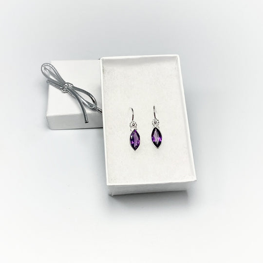 Amethyst Dangle Earrings