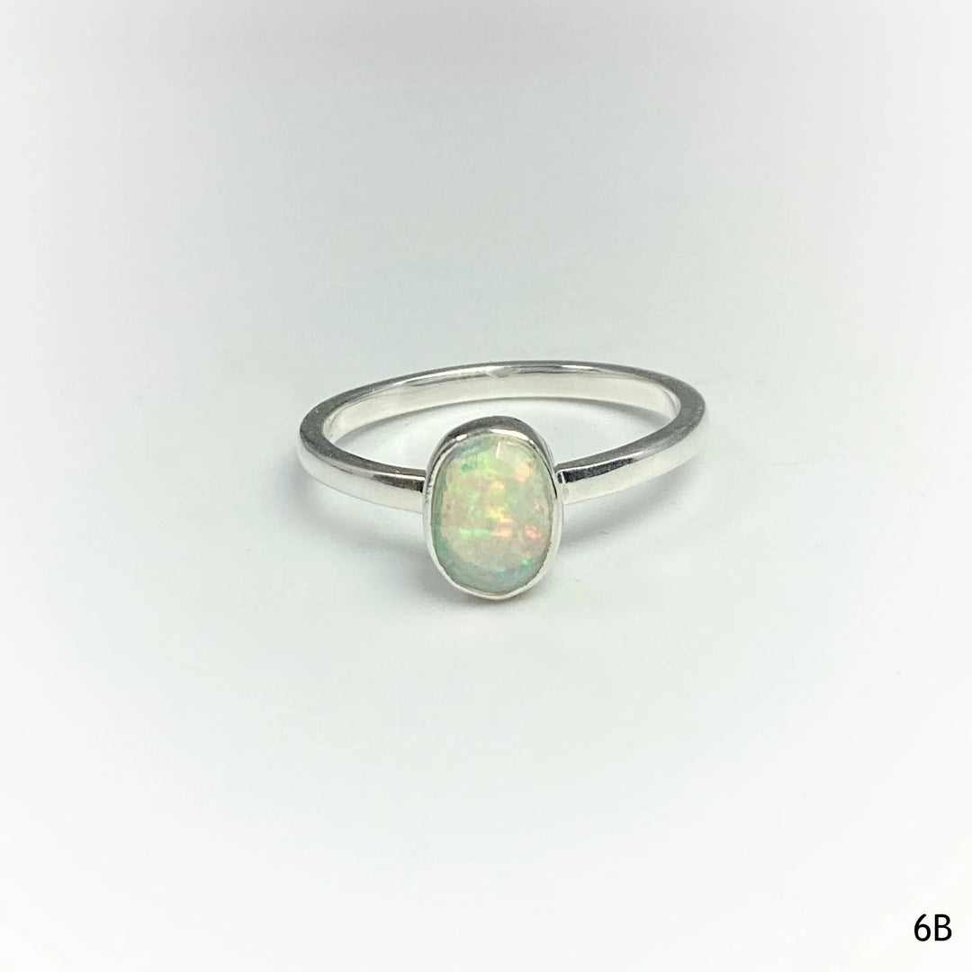 Ethiopian Fire Opal Ring