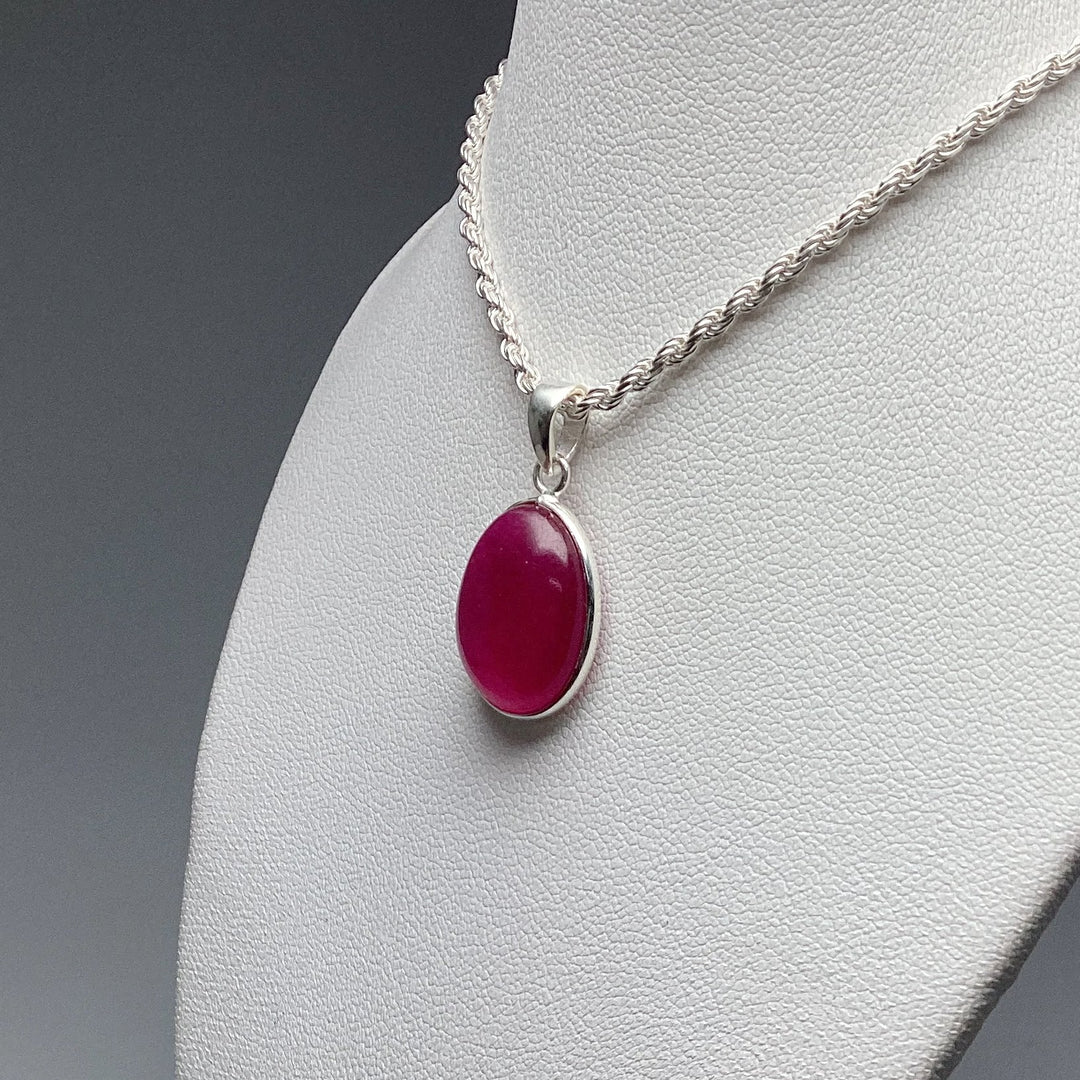 Pink Jade Pendant