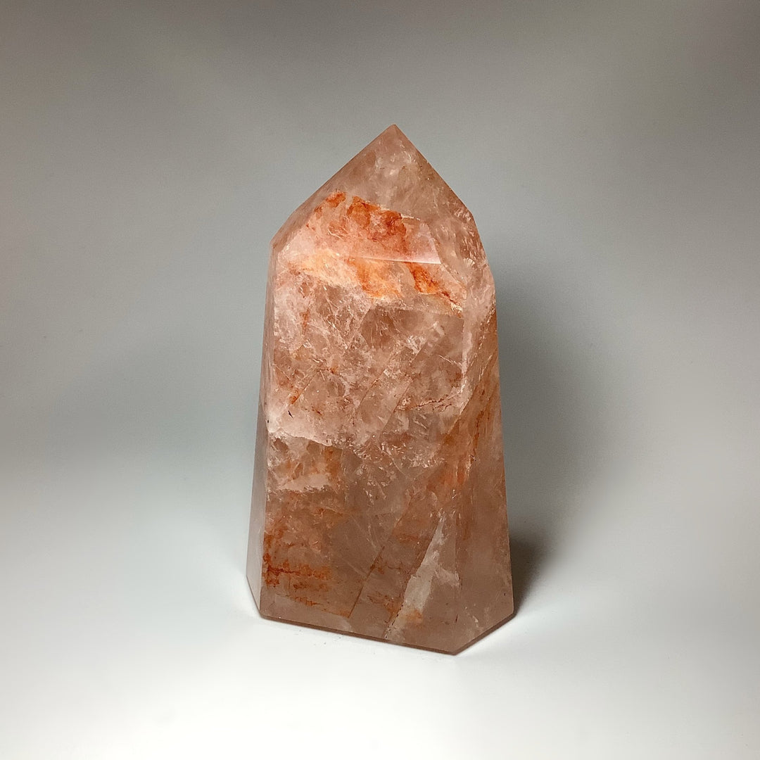 Red Hematoid Quartz Point