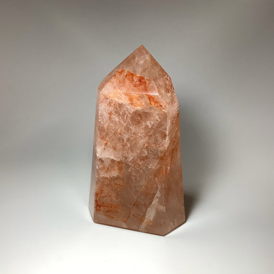 Red Hematoid Quartz Point