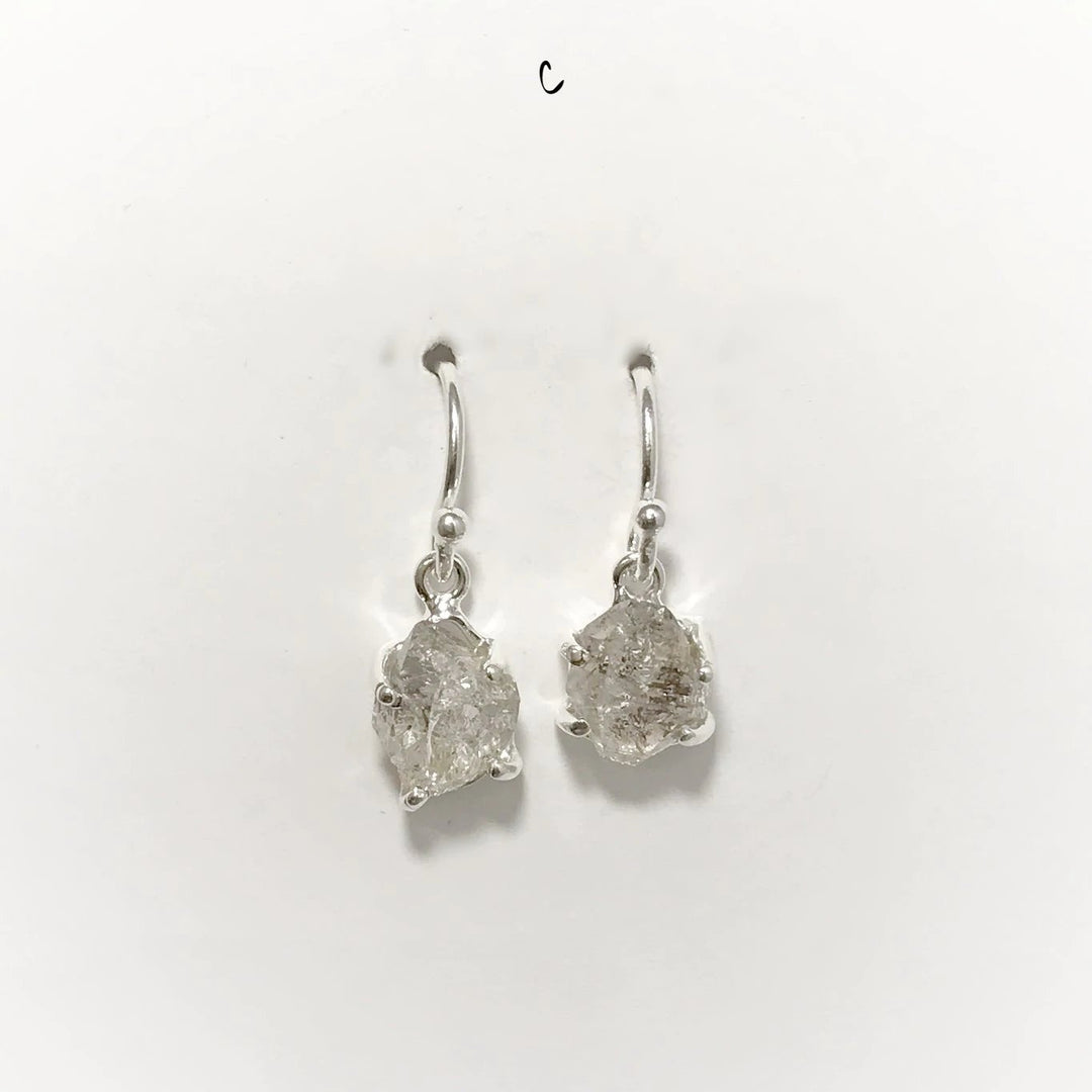 Herkimer Diamond Dangle Earrings at $99 Each