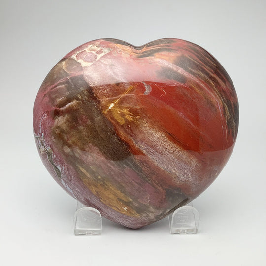 Petrified Wood Large Heart