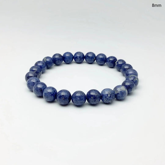 Dumortierite Beaded Bracelet