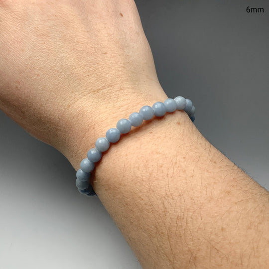 Angelite Beaded Bracelet