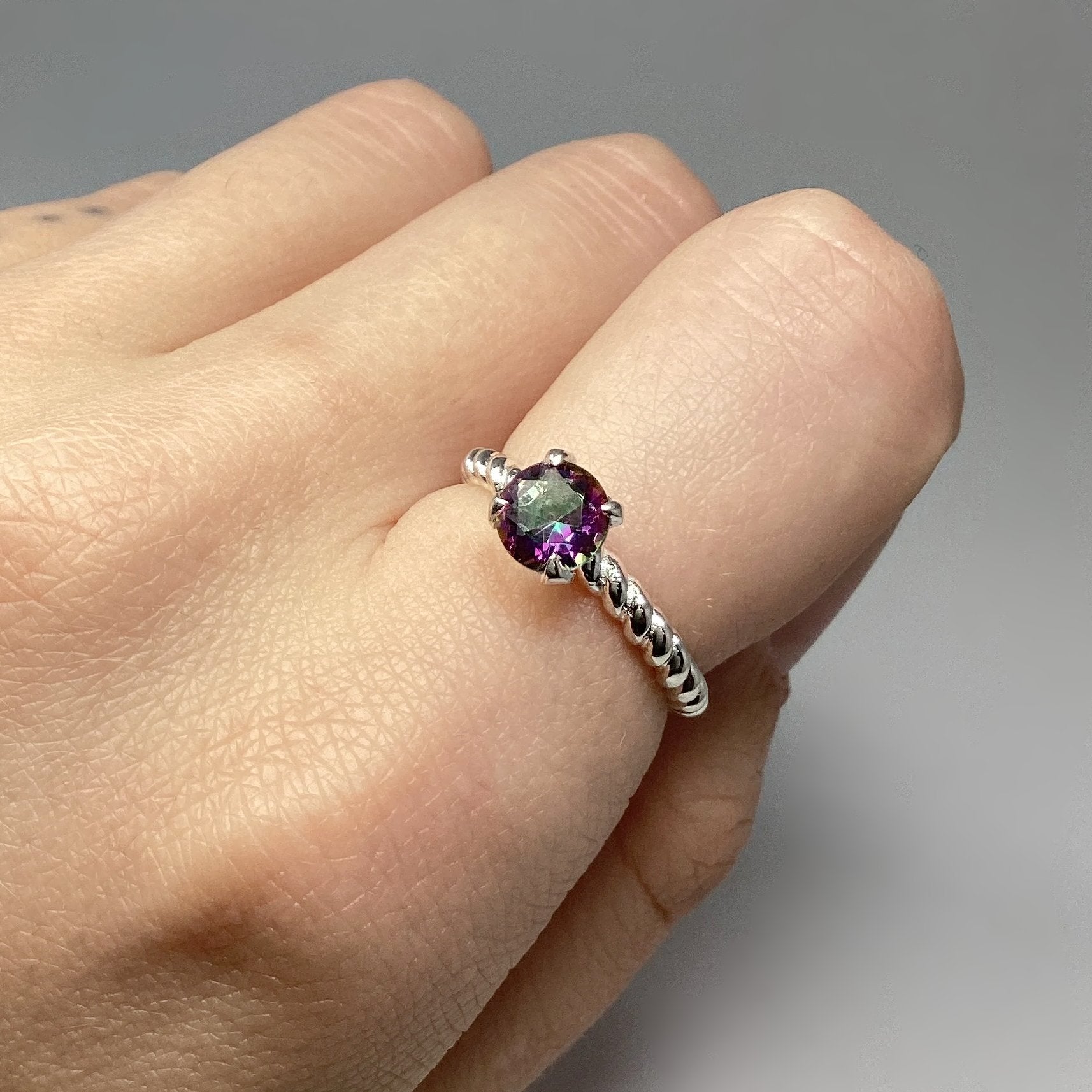 Mystic Topaz Ring