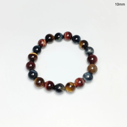 Mixed Tiger Eye Beaded Bracelet