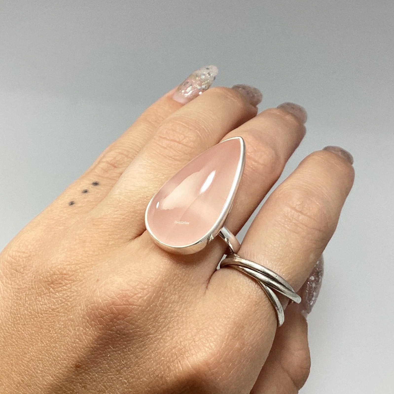 Rose Quartz Ring