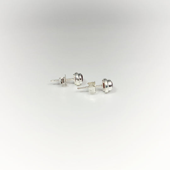 Garnet Stud Earrings