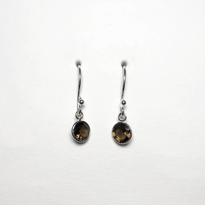 Smoky Quartz Dangle Earrings