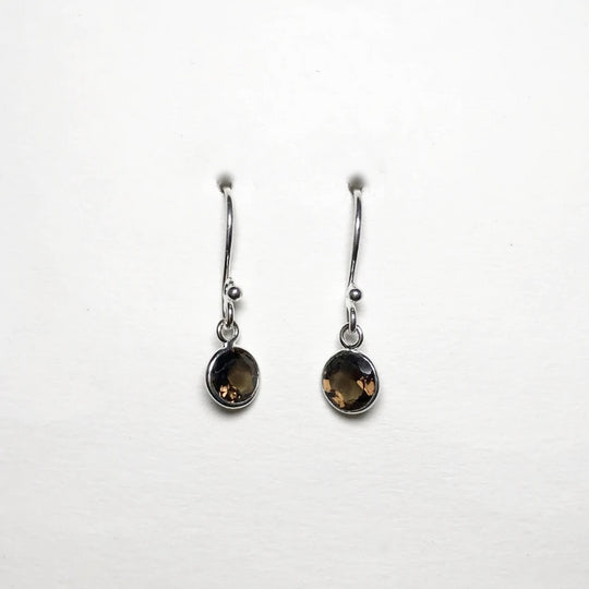 Smoky Quartz Dangle Earrings