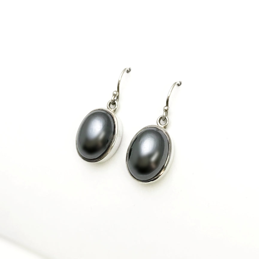 Hematite Dangle Earrings