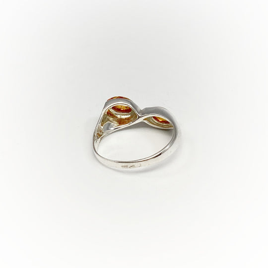 Cognac Amber Ring