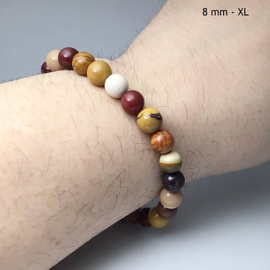 Mookaite Beaded Bracelet