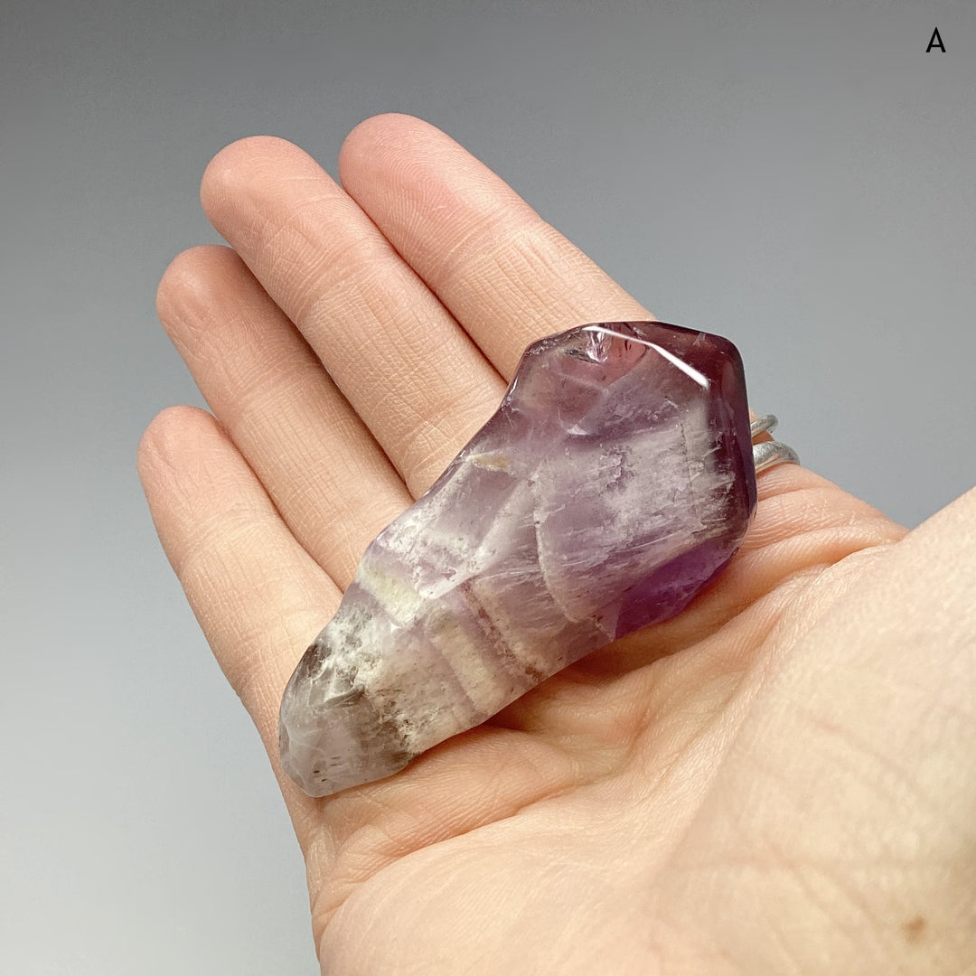 Shadow Chevron Amethyst Point