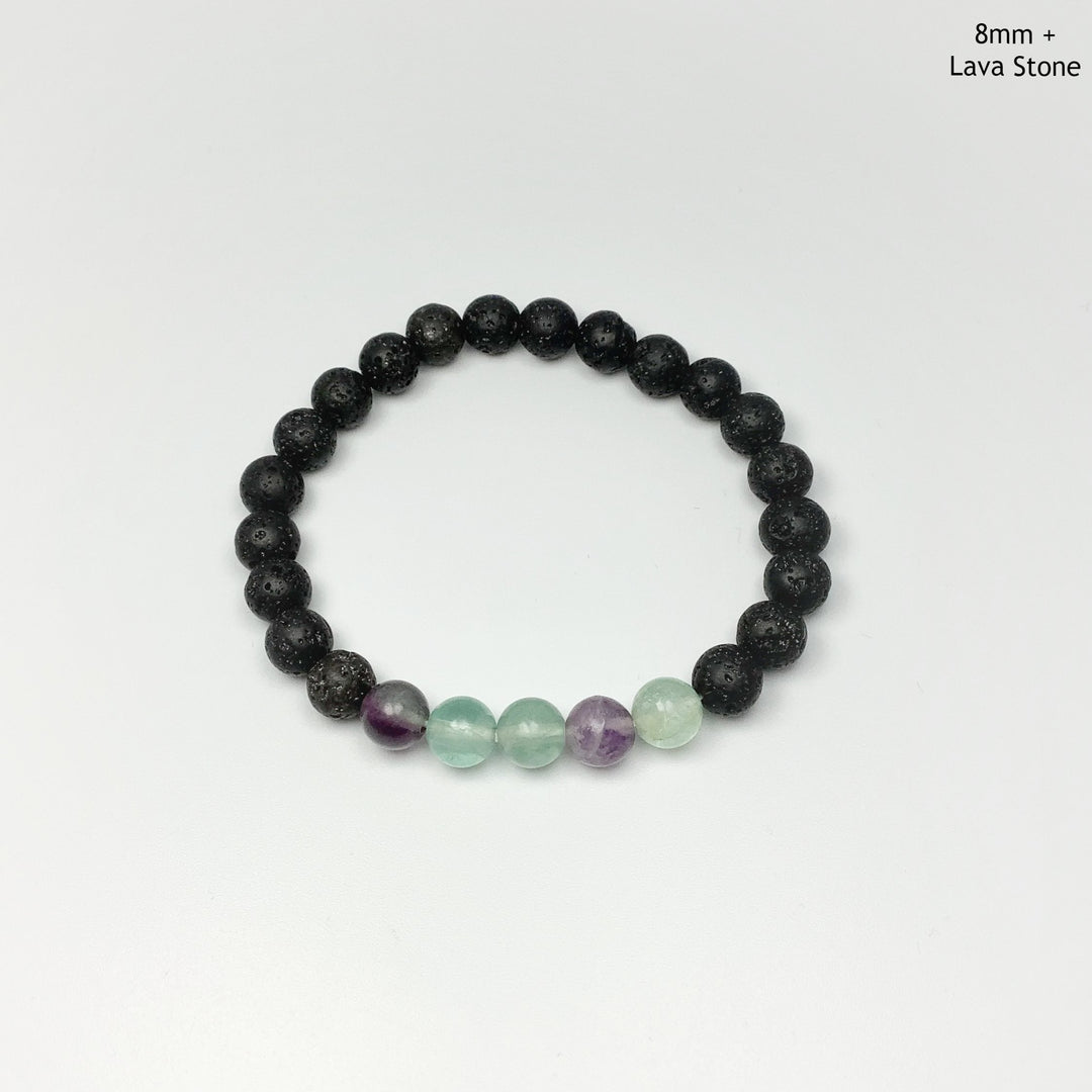 Fluorite Beaded Bracelet