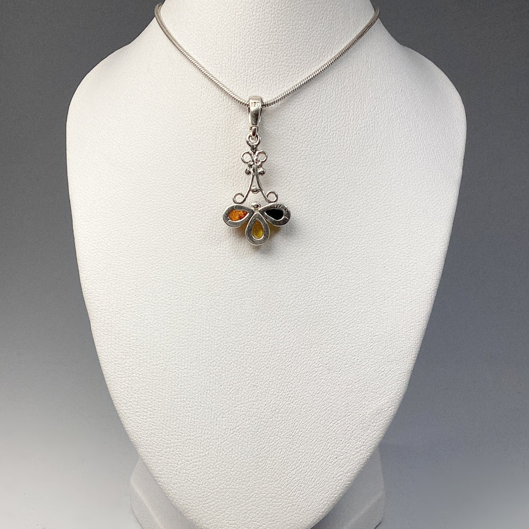 Mixed Amber Pendant