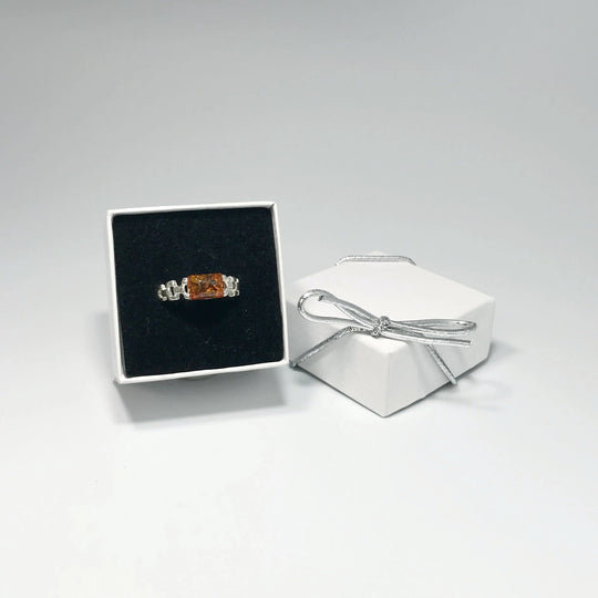 Cognac Amber Ring