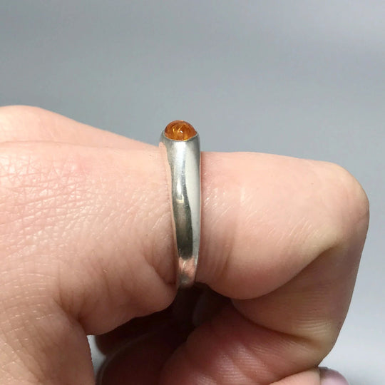 Cognac Amber Ring