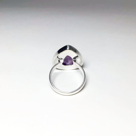 Trapiche Amethyst Ring