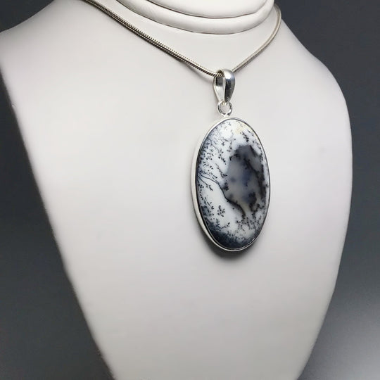 Dendritic Opal Pendant