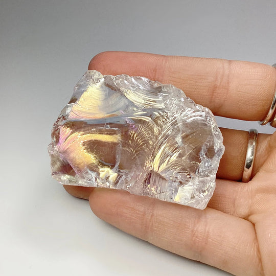 Opalescent Quartz Rough Chunk