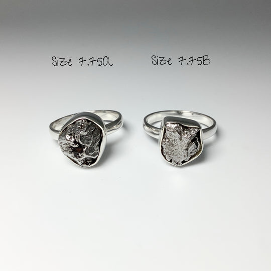 Campo Del Cielo Meteorite Ring