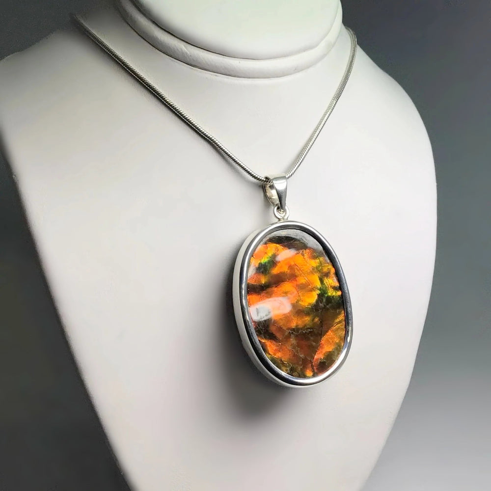 Alberta Ammolite Pendant