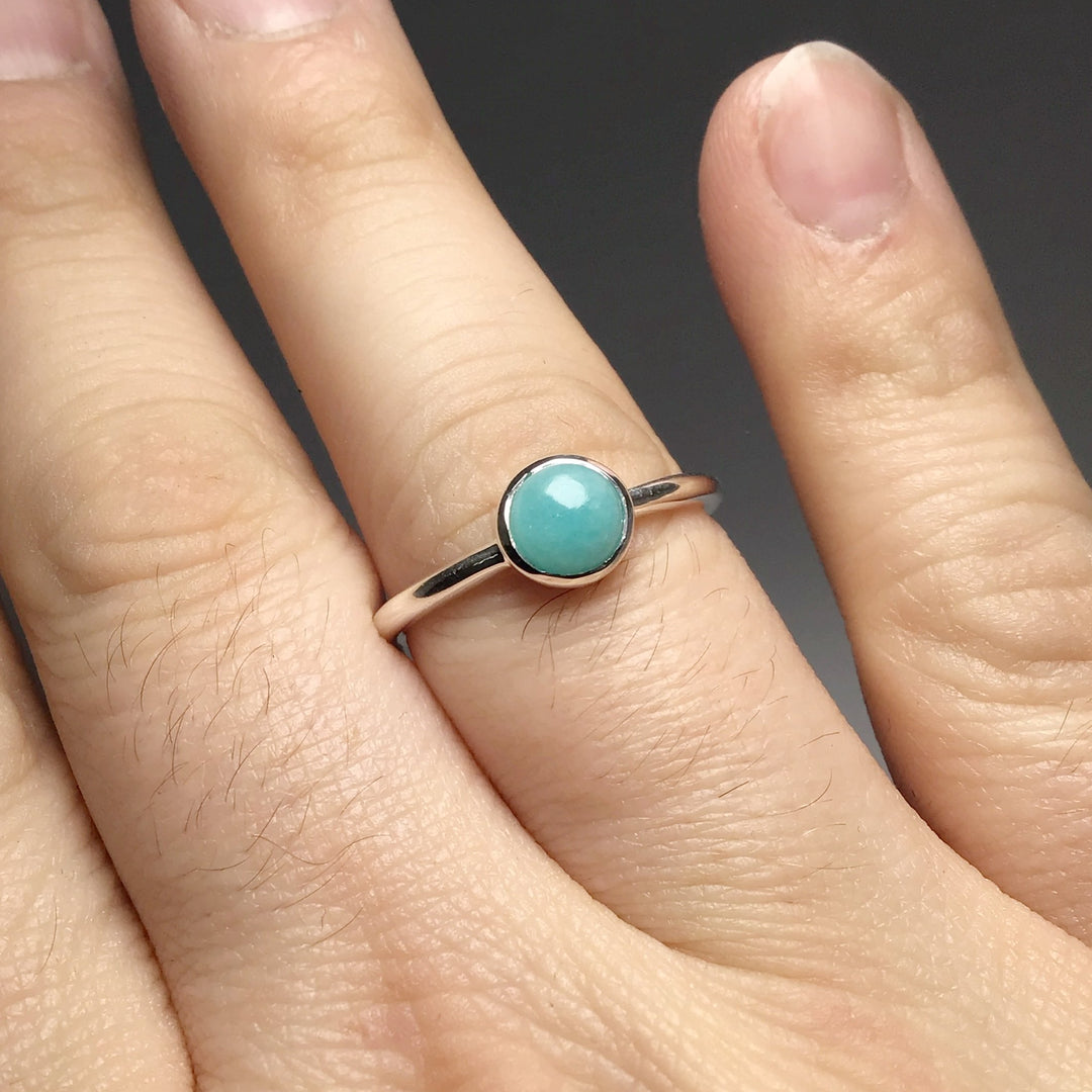 Amazonite Ring