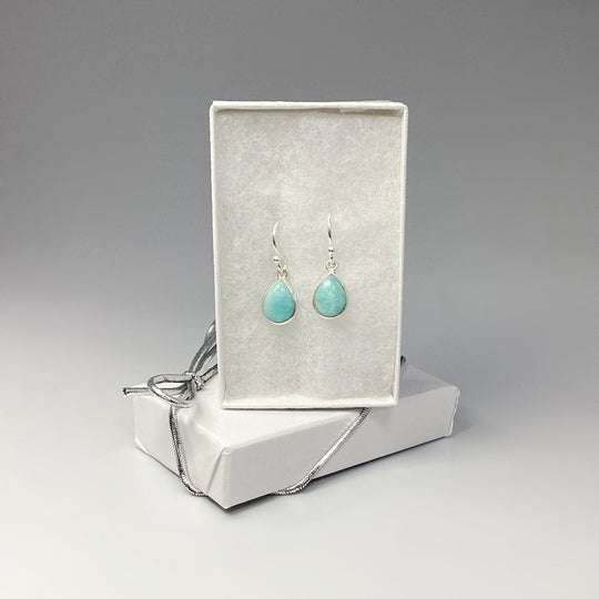 Amazonite Dangle Earrings