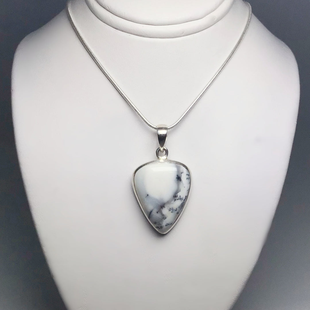 Dendritic Opal Pendant