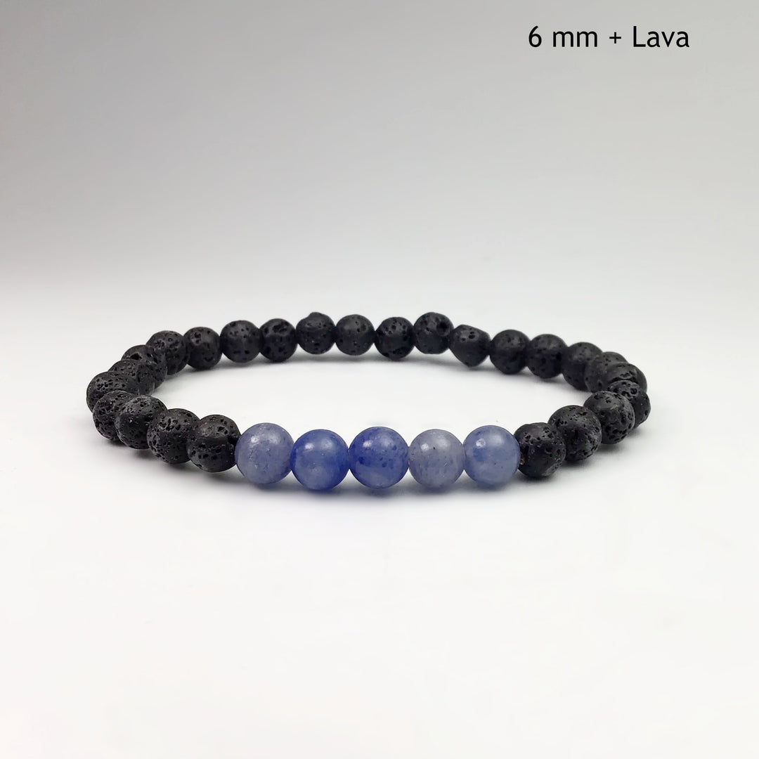 Blue Aventurine Beaded Bracelet