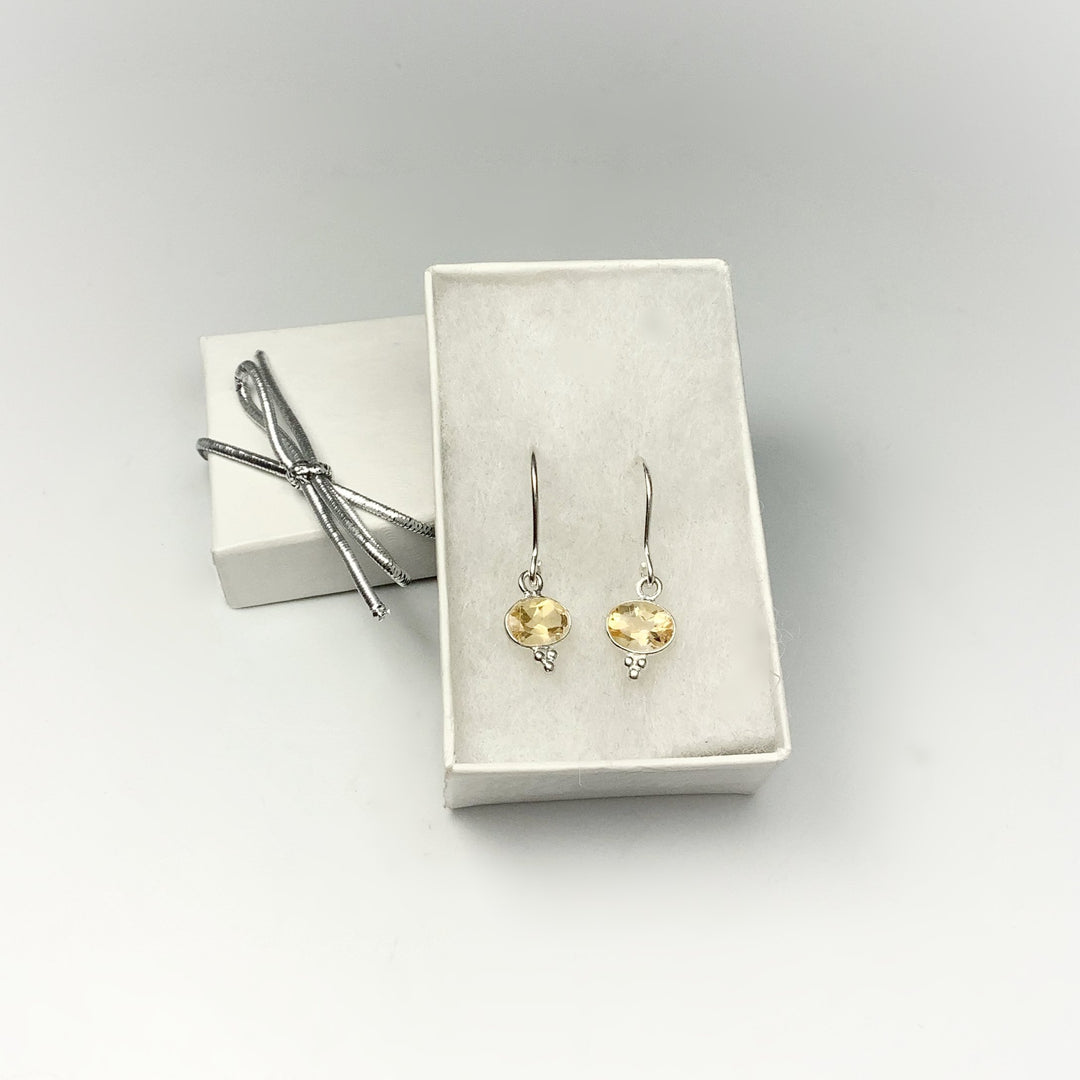 Citrine Dangle Earrings