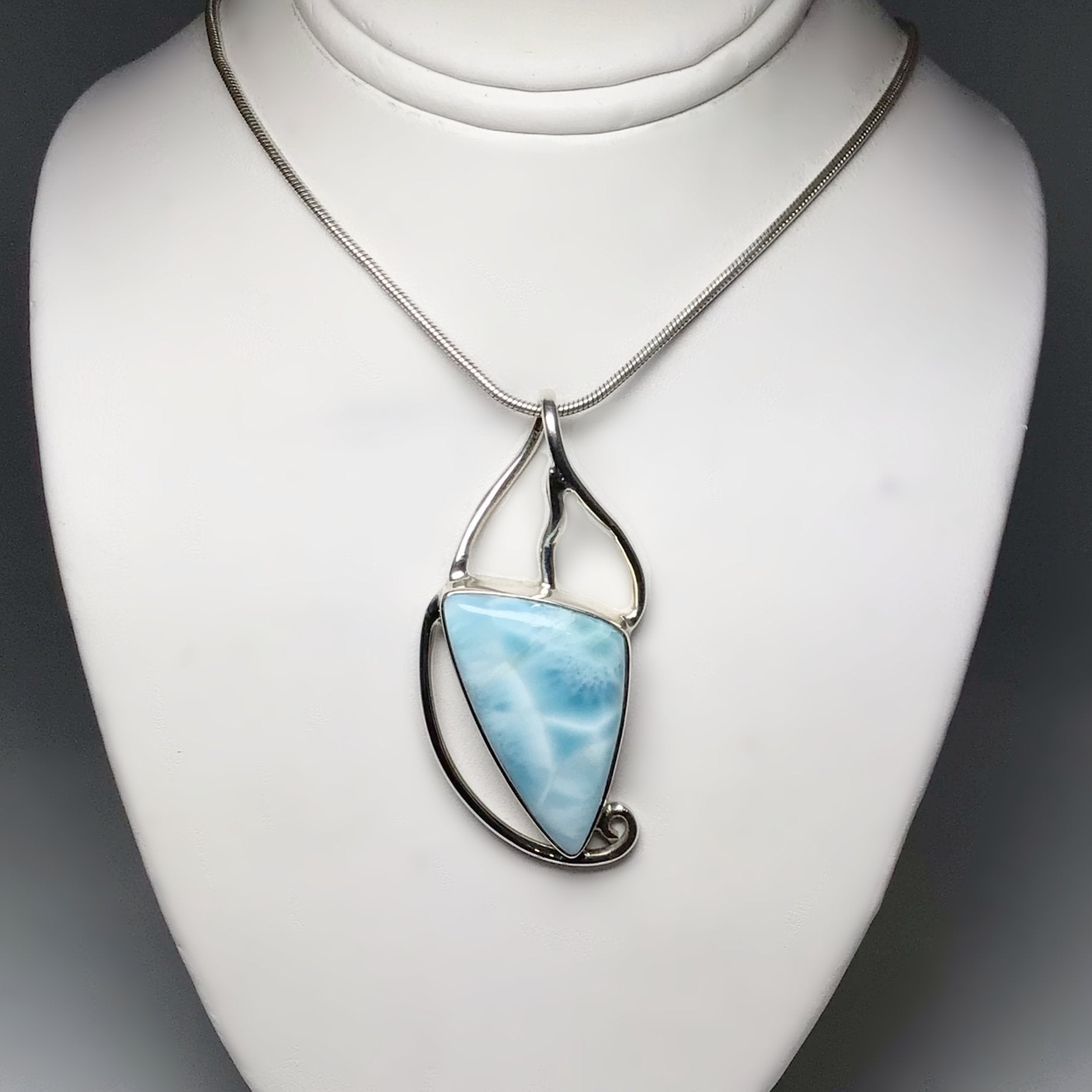 Larimar Pendant