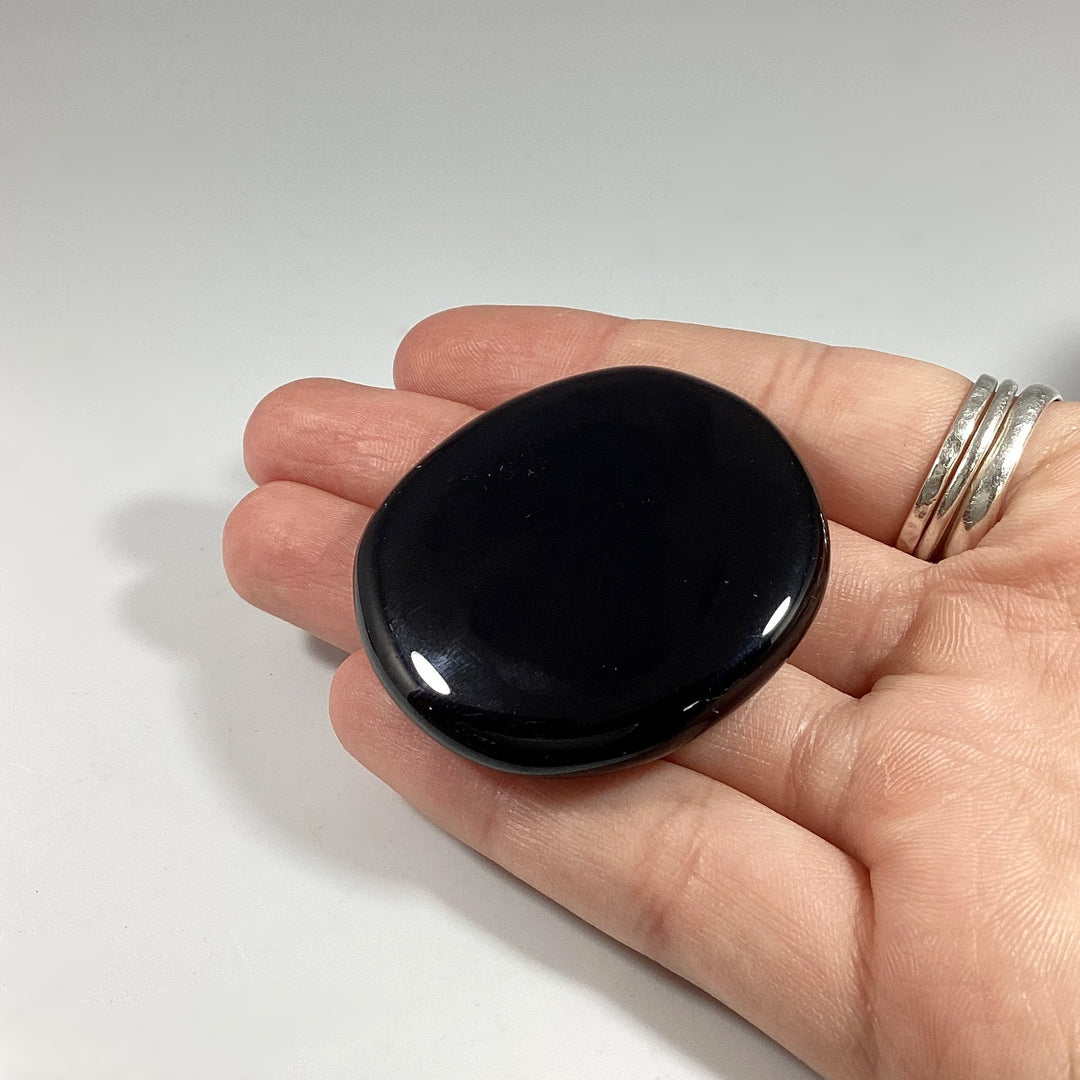 Black Obsidian Touch Stone