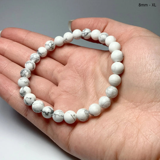 Howlite Beaded Bracelet