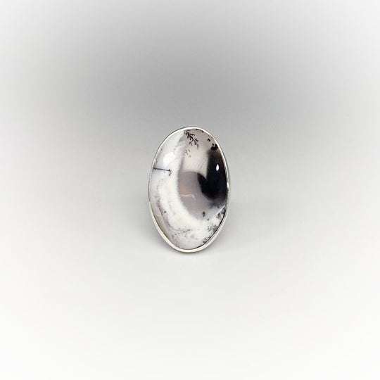 Dendritic Opal Ring