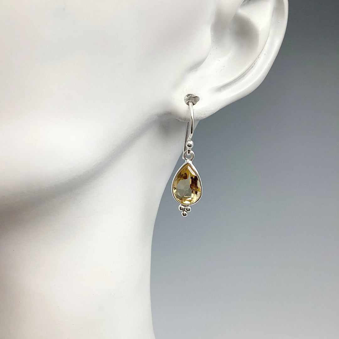 Citrine Dangle Earrings