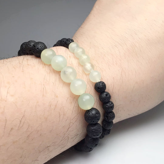 New Jade Beaded Bracelet