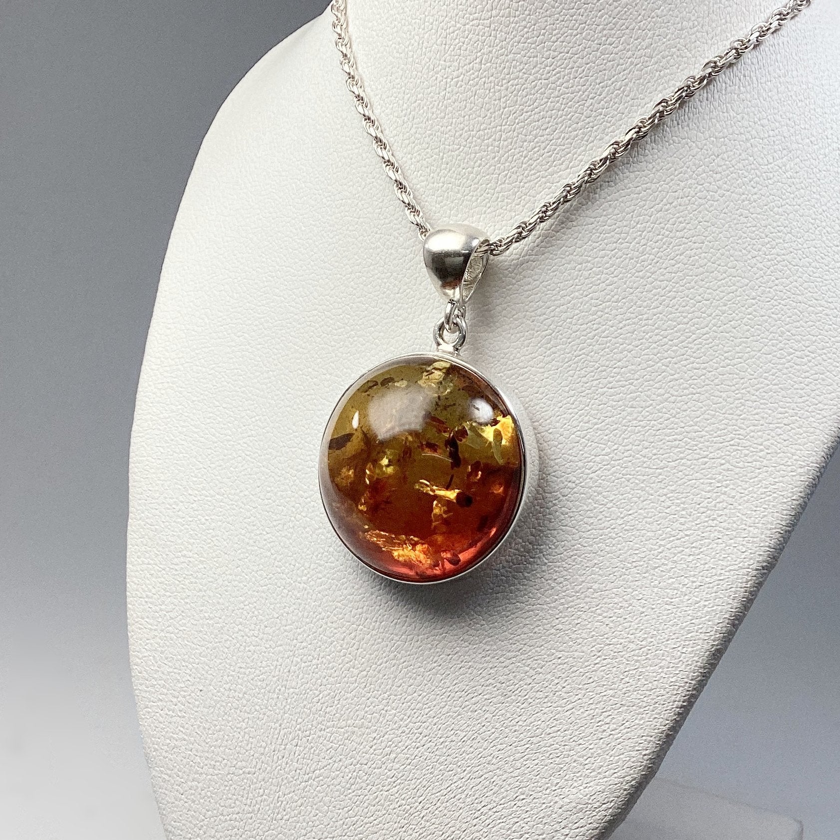 Ombre Amber Pendant