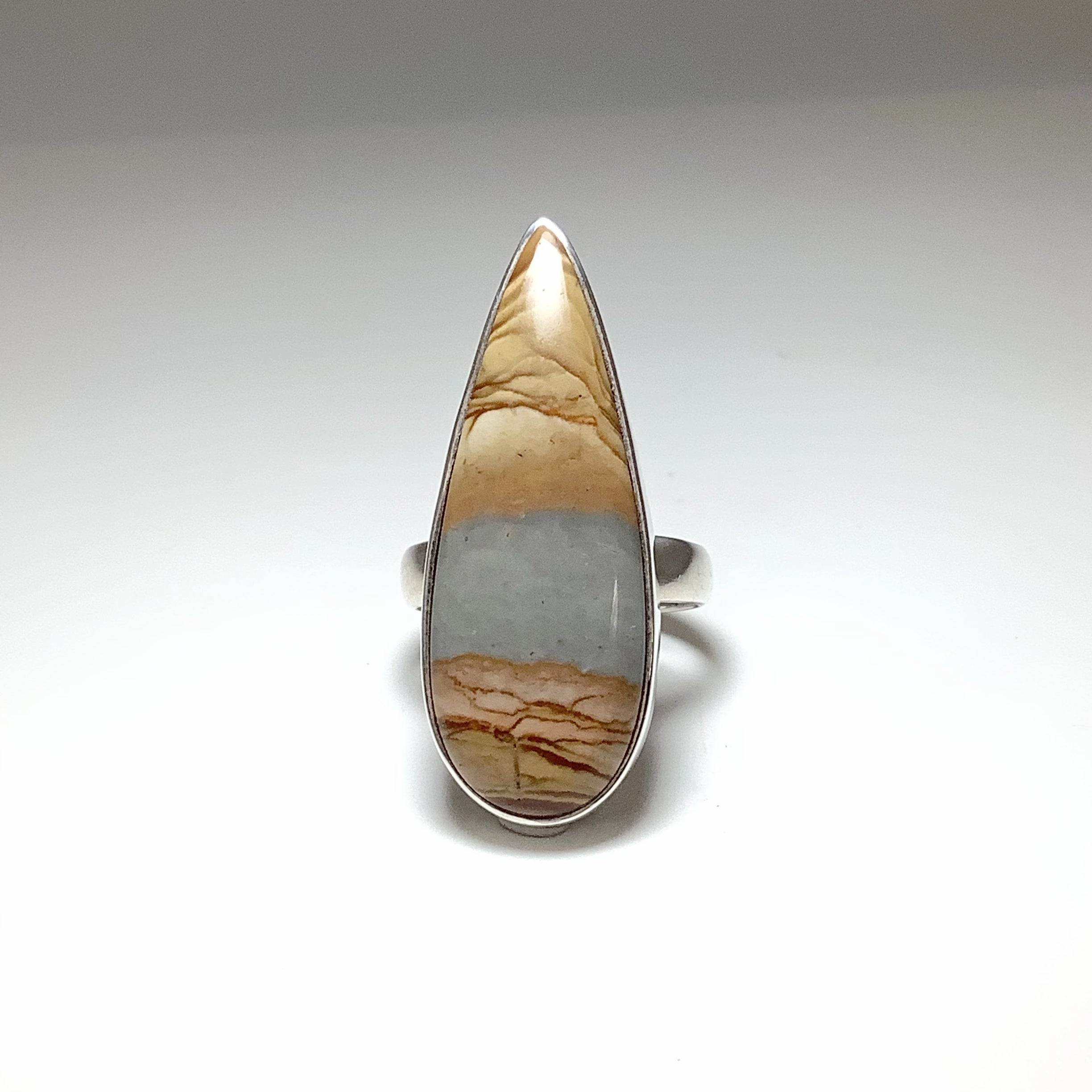 Owyhee Lake Scenic Jasper Ring