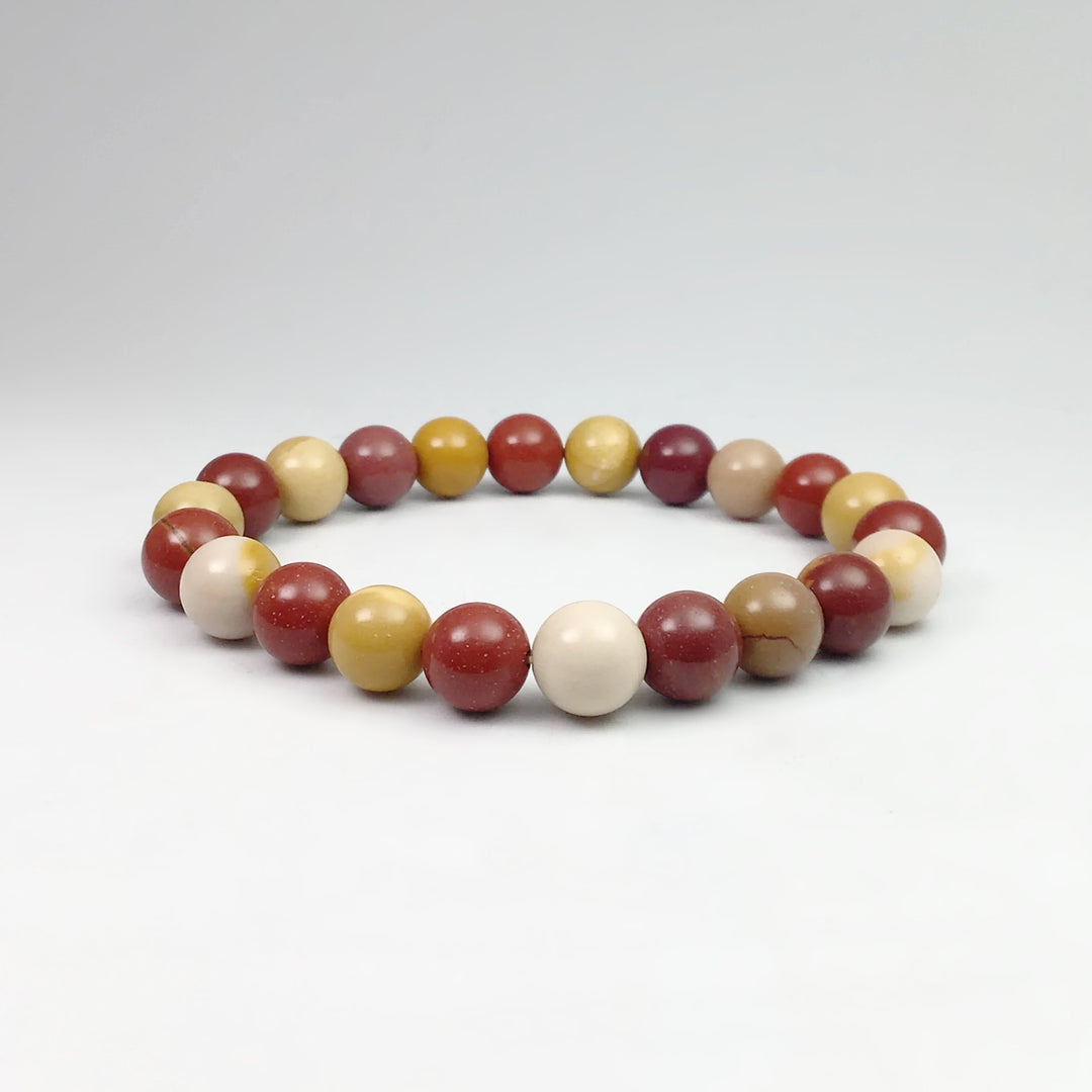 Mookaite Beaded Bracelet