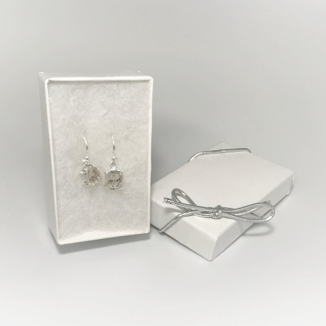 Herkimer Diamond Dangle Earrings at $99 Each