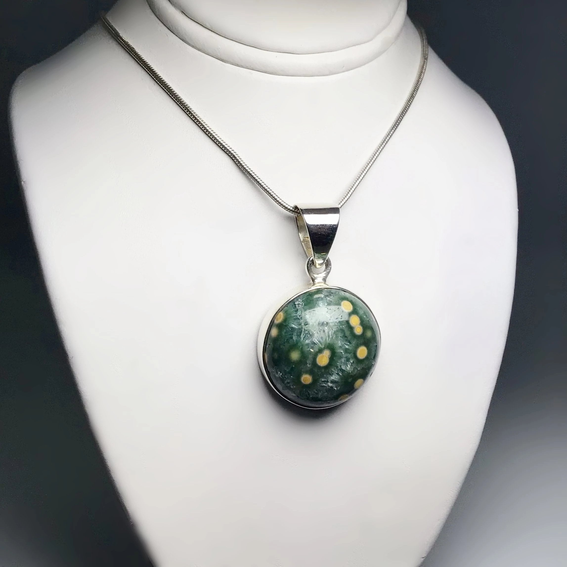 Ocean Jasper Pendant