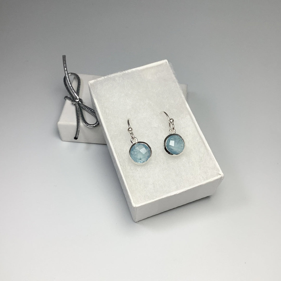 Aquamarine Dangle Earrings