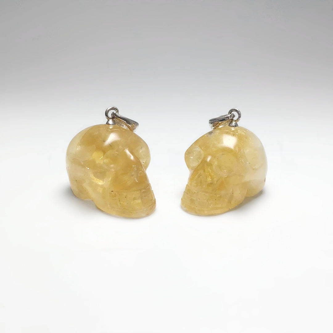 Citrine Skull Pendant at $59 Each