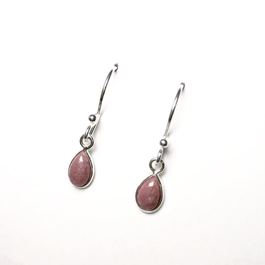 Rhodonite Dangle Earrings