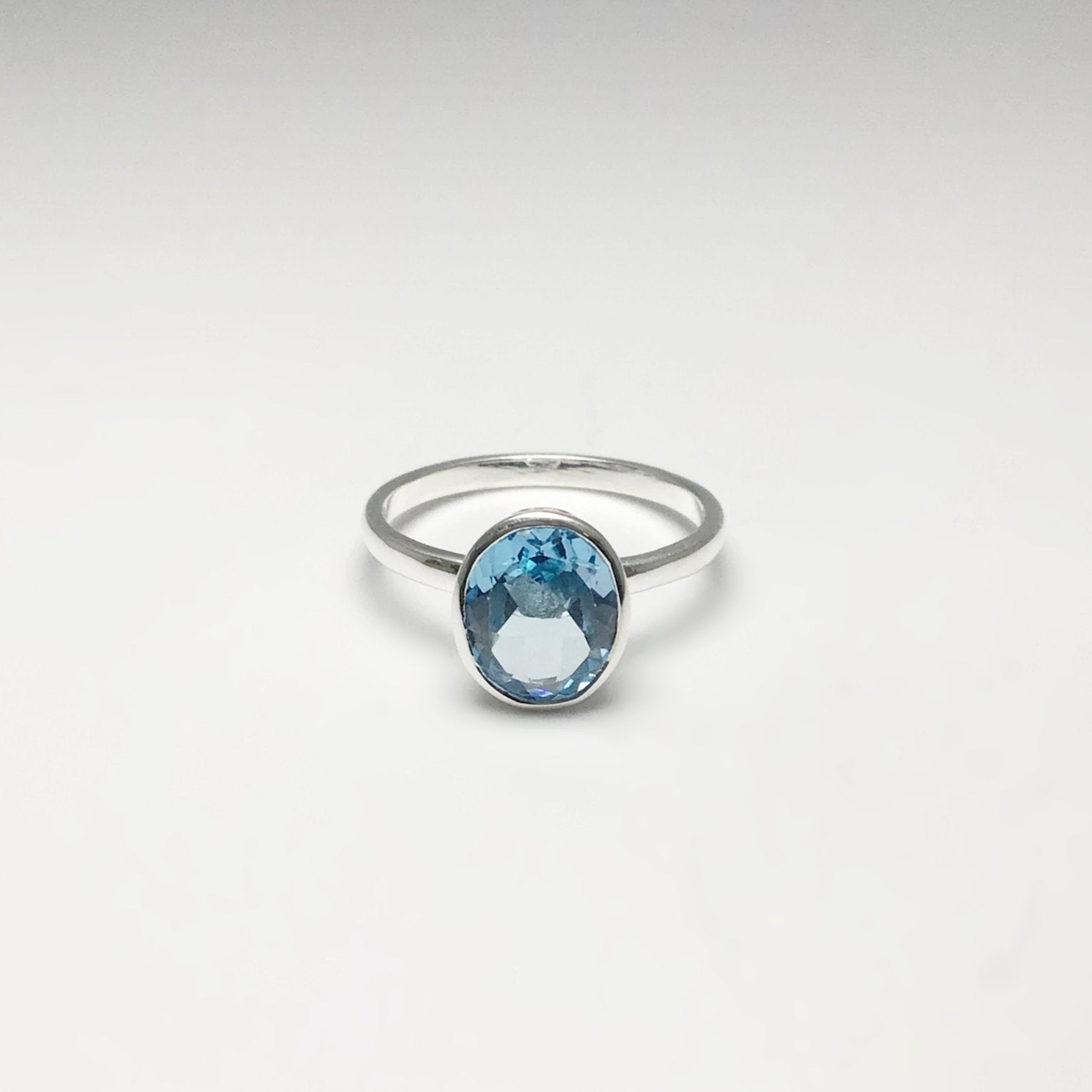 Blue Topaz Ring