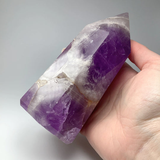 Chevron Amethyst Large Point